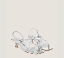 Stuart Weitzman Mid Heel Sandals|The Bridal Collection-CHANGE LOCATION