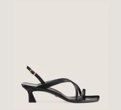 Stuart Weitzman Mid Heel Sandals|The Bridal Collection-CHANGE LOCATION
