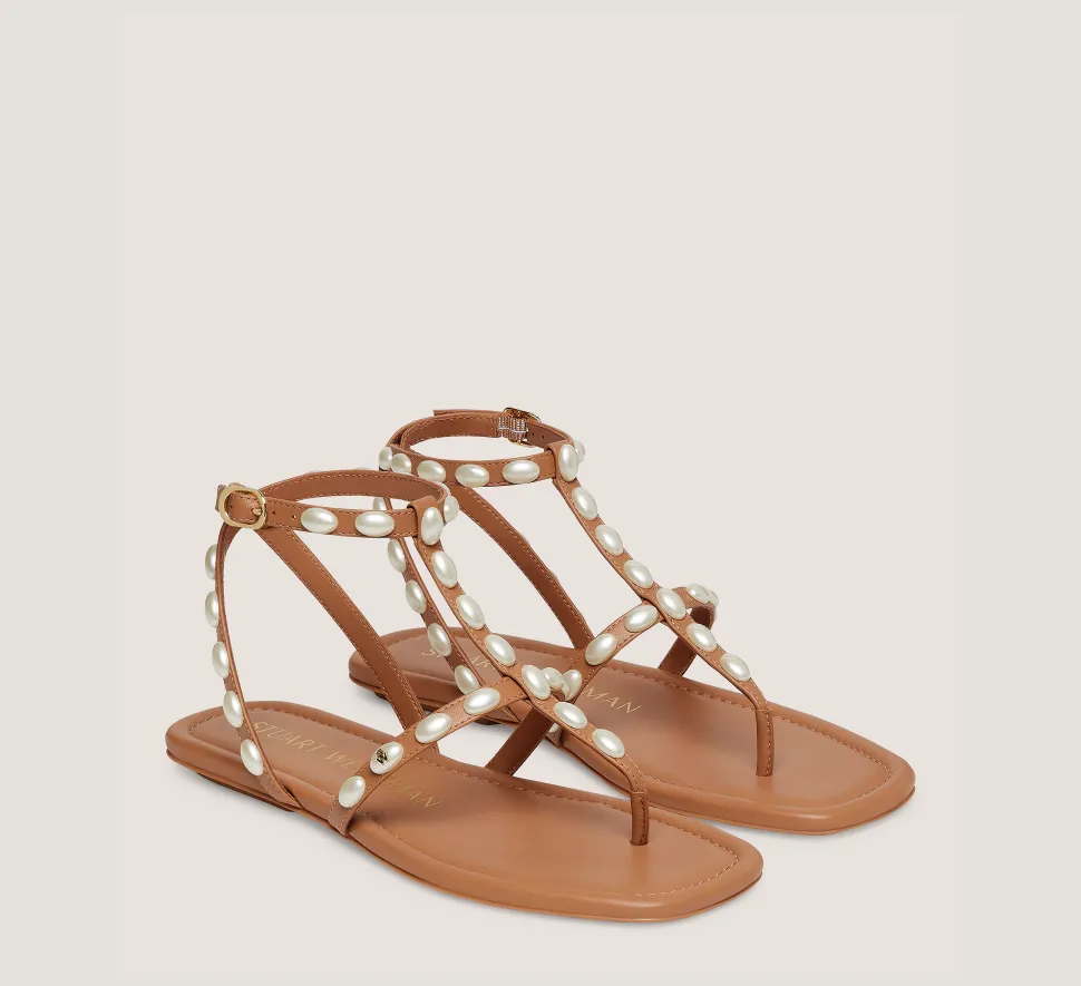 Stuart Weitzman Flat & Low Heel Sandals-CHANGE LOCATION