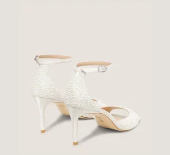 Stuart Weitzman Mid Heel Sandals|The Bridal Collection-CHANGE LOCATION