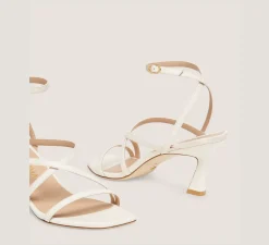 Stuart Weitzman Mid Heel Sandals|The Bridal Collection-CHANGE LOCATION
