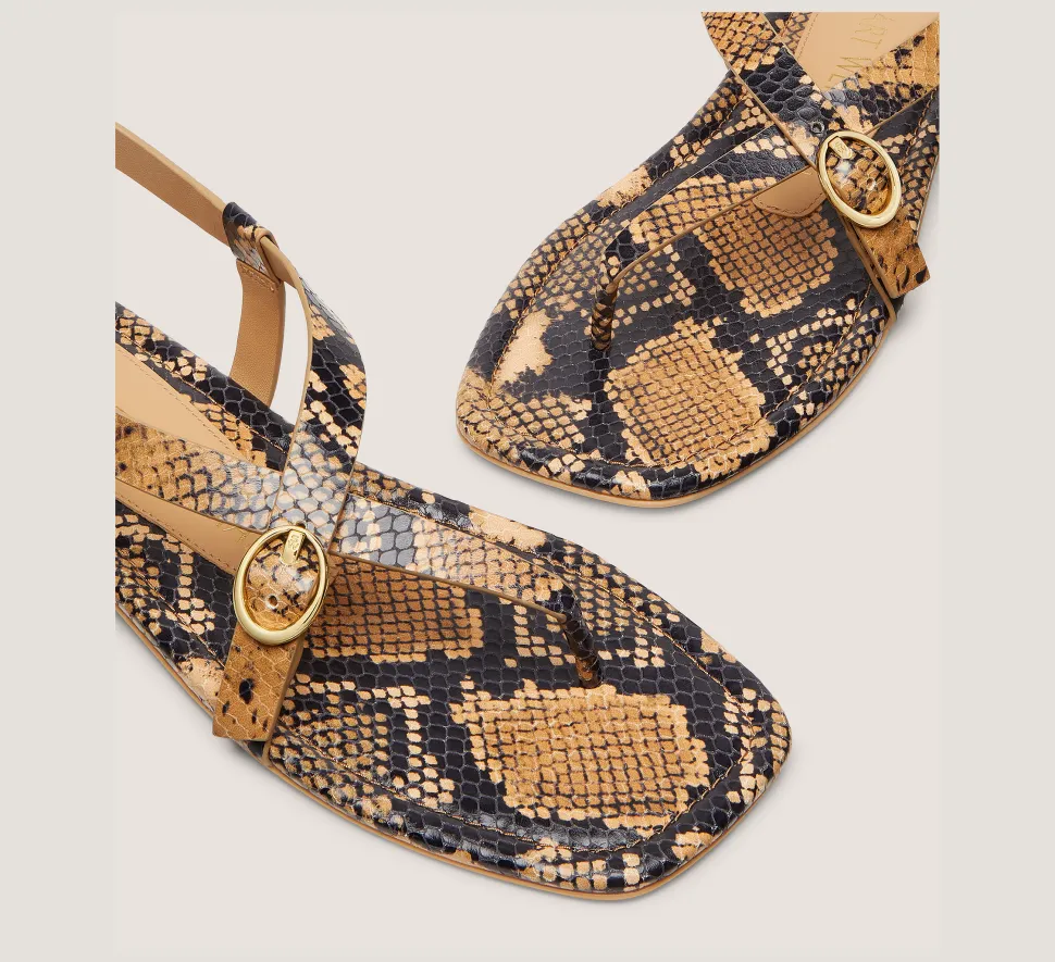 Stuart Weitzman Flat & Low Heel Sandals|Sandals-CHANGE LOCATION