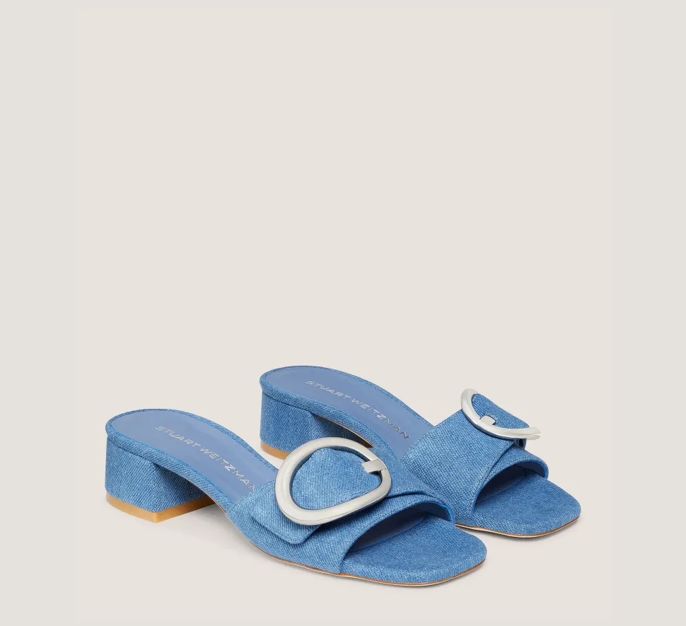 Stuart Weitzman Flat & Low Heel Sandals|Trending: Block Heels-CHANGE LOCATION