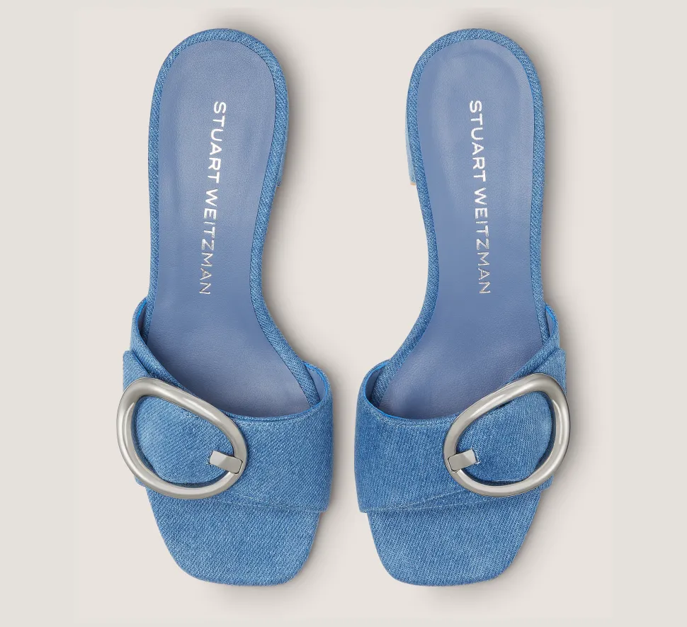 Stuart Weitzman Flat & Low Heel Sandals|Trending: Block Heels-CHANGE LOCATION